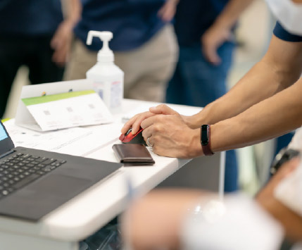 充実した人材数